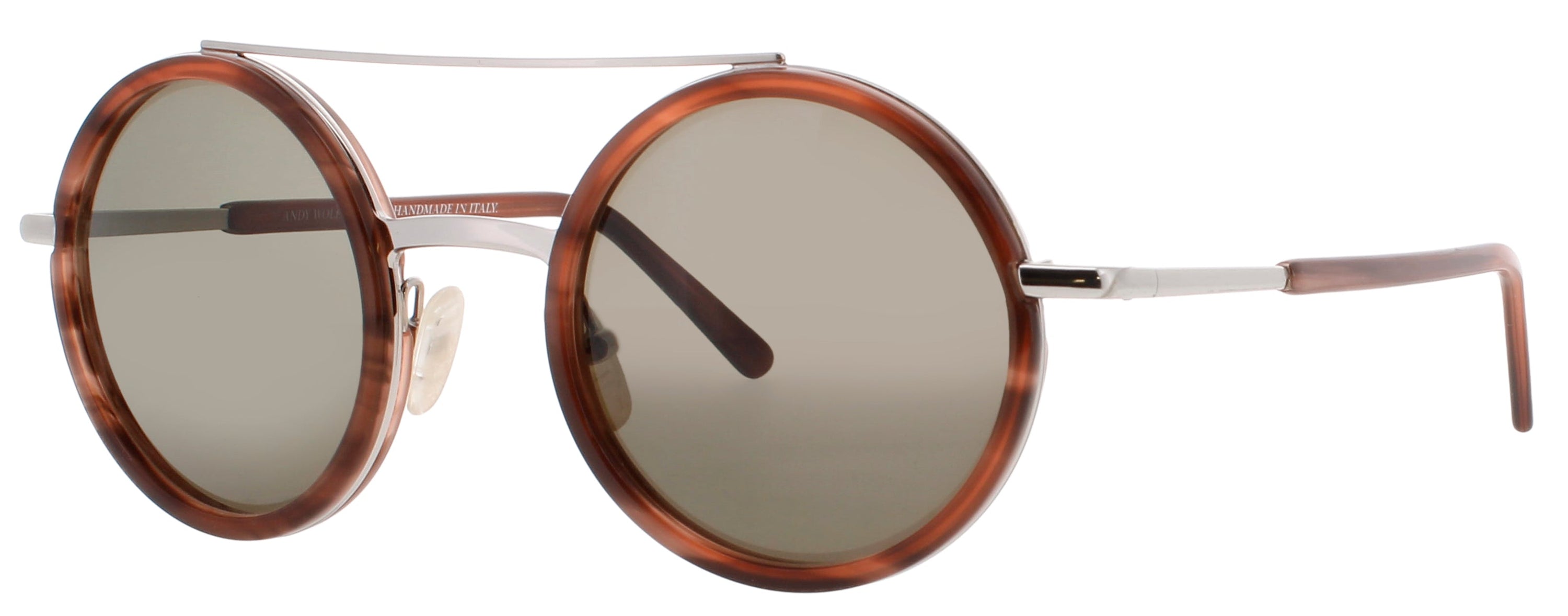 Andy Wolf Andy Wolf Sunglasses SILVER/HAVANA