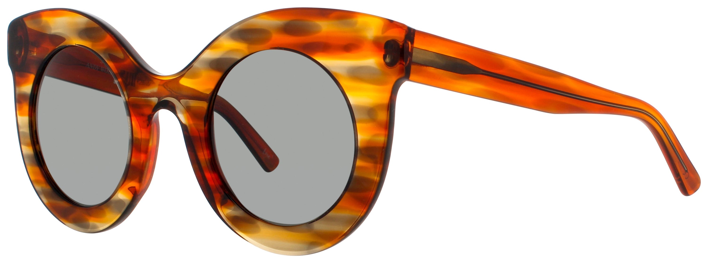 Andy Wolf Andy Wolf Sunglasses ORANGE/BROWN