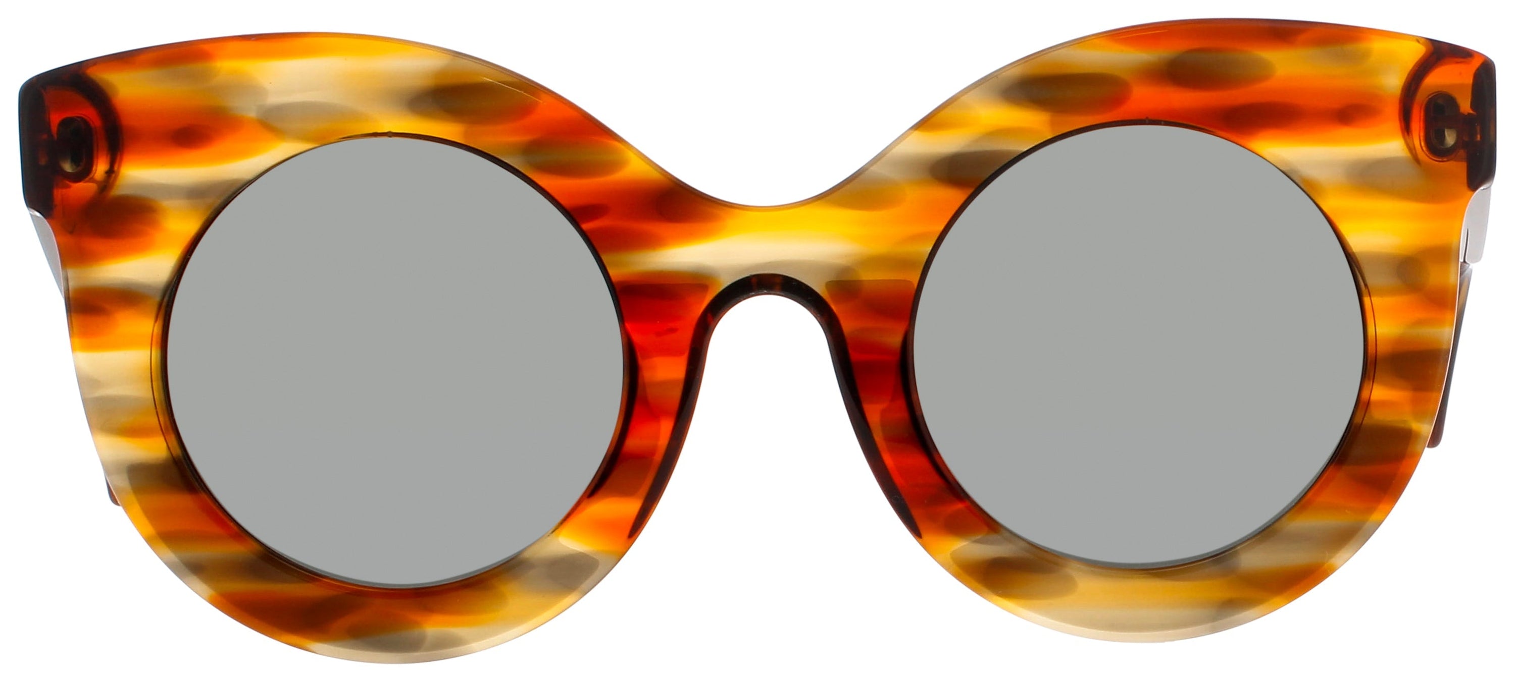 Andy Wolf Andy Wolf Sunglasses ORANGE/BROWN