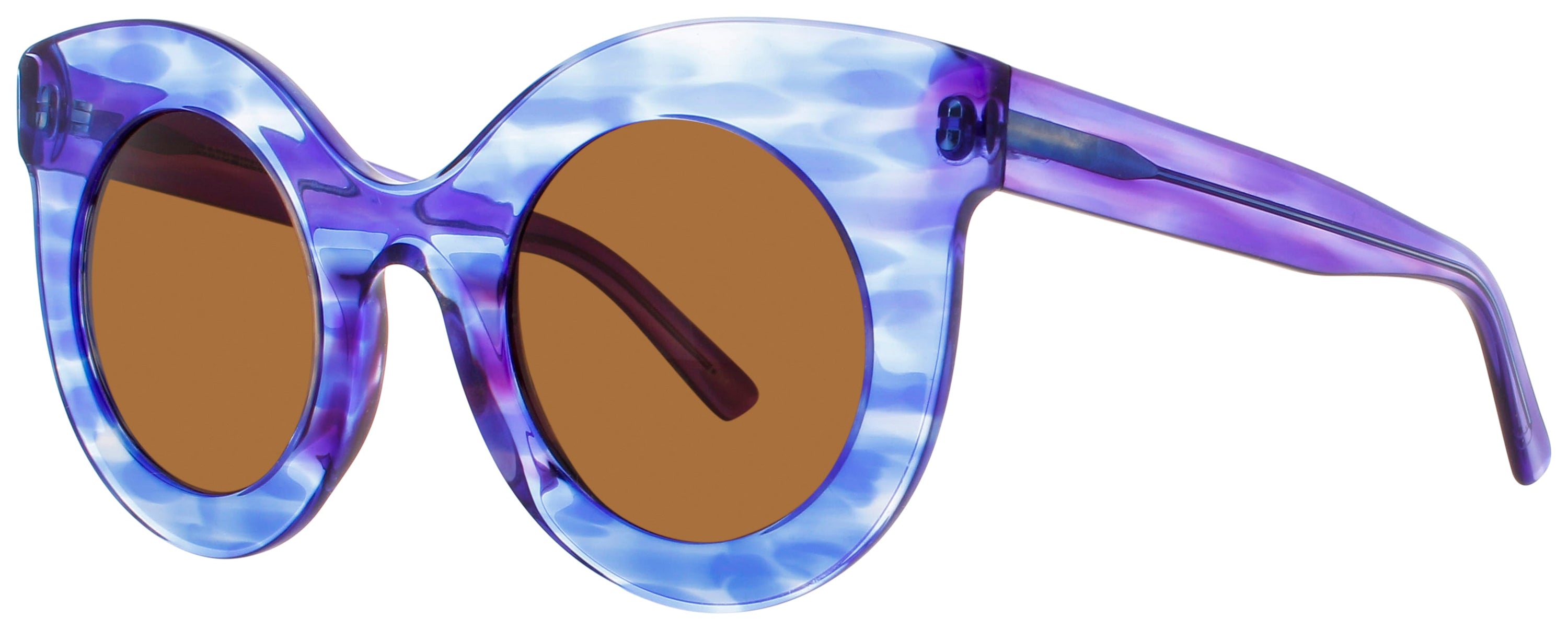 Andy Wolf Andy Wolf Sunglasses ORANGE/BROWN