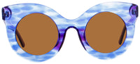 Andy Wolf Andy Wolf Sunglasses ORANGE/BROWN