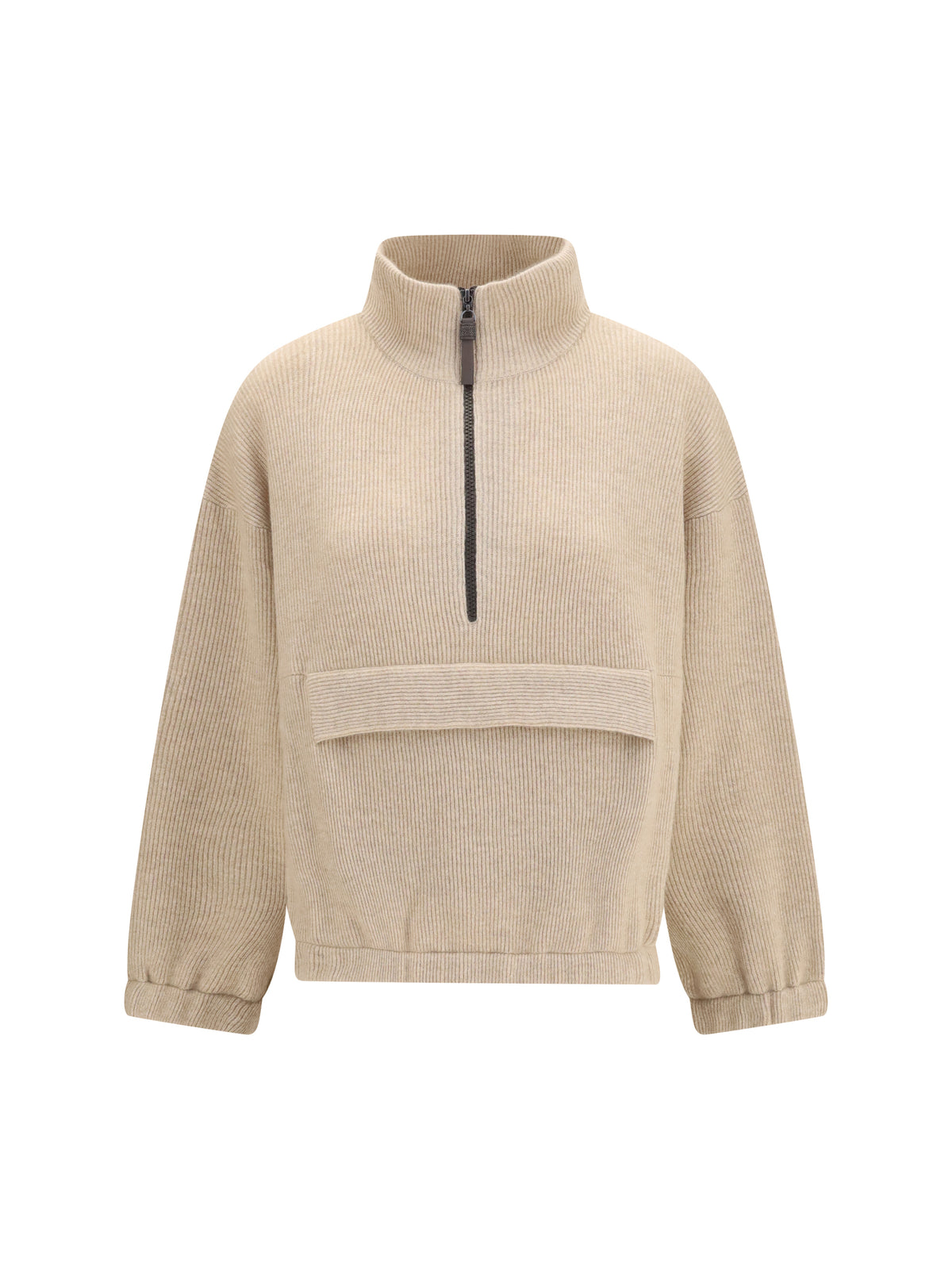 BRUNELLO CUCINELLI Brunello Cucinelli Women Cashmere Half-Zip Sweater