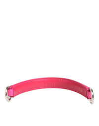 Dolce & Gabbana Dolce & Gabbana Pink Embellished Leather Bag Handle Women Shoulder Women's Strap
