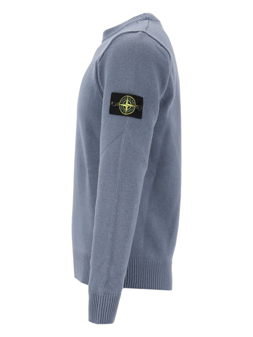 Stone Island Stone Island Men Lambswool Crew Neck Sweater