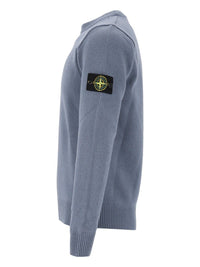 Stone Island Stone Island Men Lambswool Crew Neck Sweater