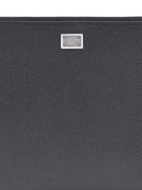 Dolce & Gabbana Men Leather Pouch