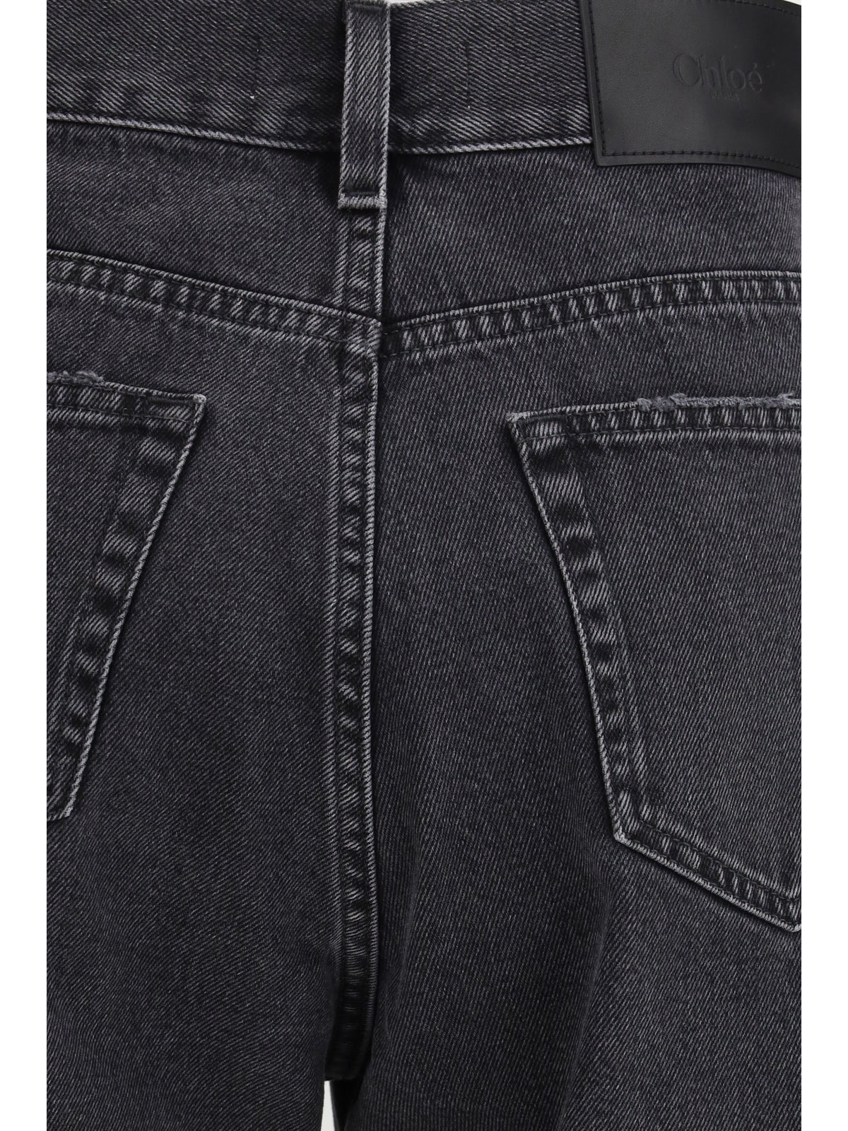 CHLOÉ Chloé Women High-Waisted Cropped Denim Jeans