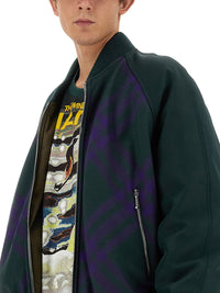 Burberry Men Reversible Bomber Jacket