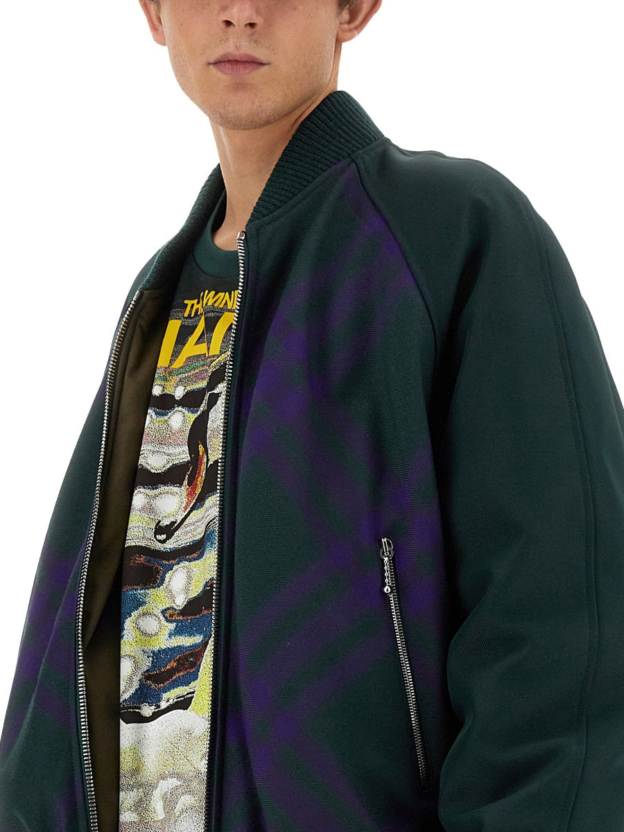 Burberry Men Reversible Bomber Jacket