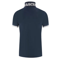 Aquascutum Aquascutum Blue Cotton Men Polo Men's Shirt