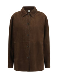 Toteme Women Suede Shirt Jacket