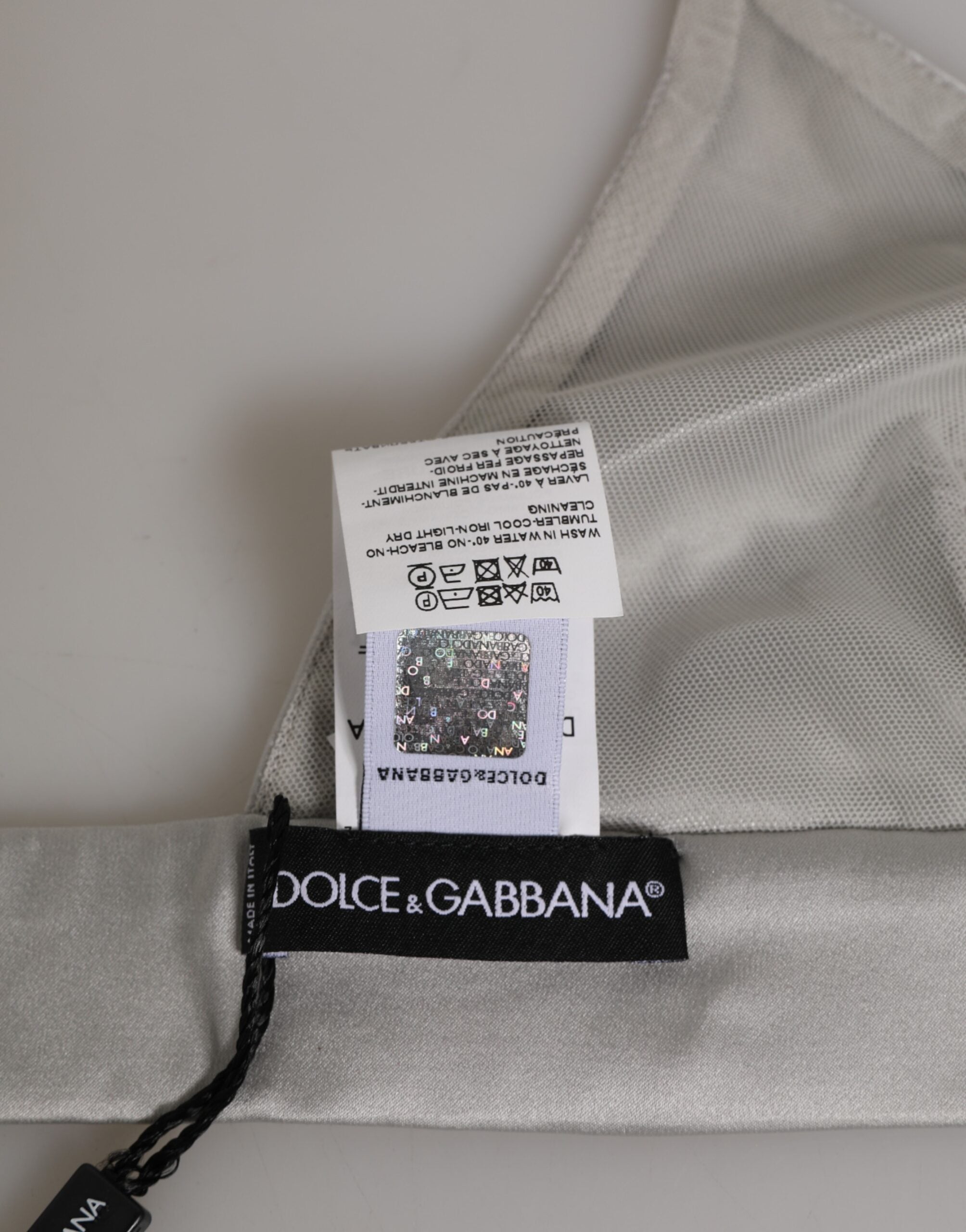 Dolce & Gabbana Black Lily Print Swimwear Bottom Beachwear Women's Bikini