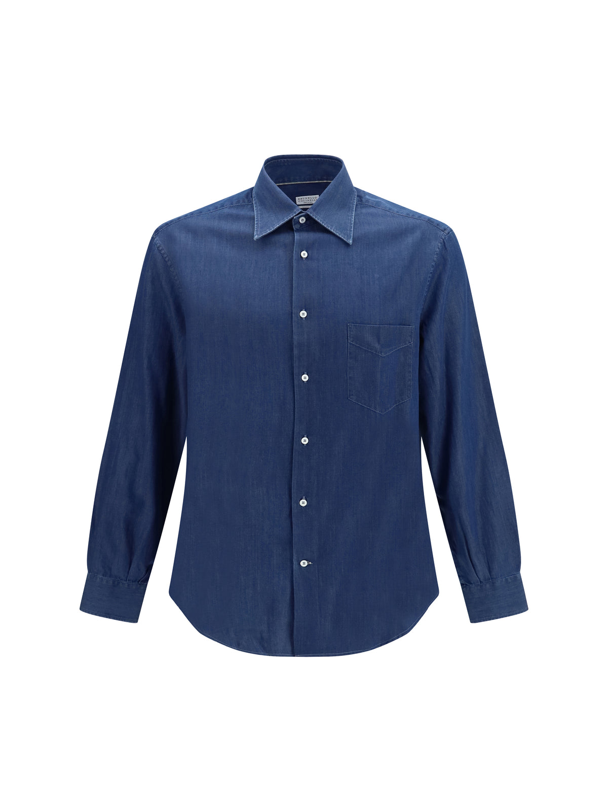 BRUNELLO CUCINELLI Brunello Cucinelli Men Lightweight Denim Shirt