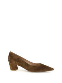 Gianvito Rossi Women Camtexa Suede Pumps