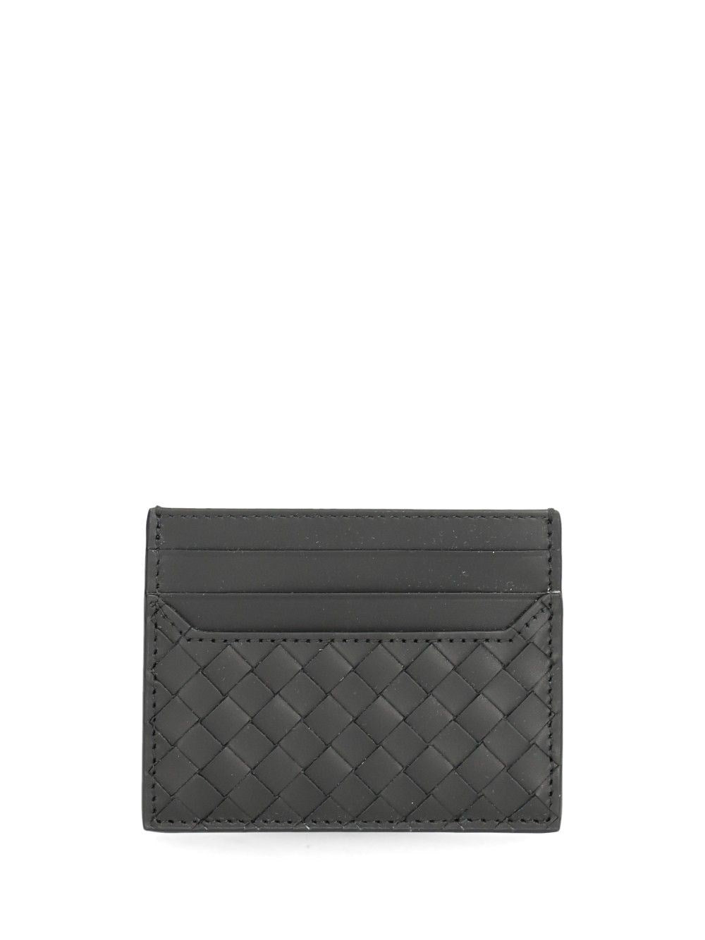 Bottega Veneta Bottega Veneta Men Small Braided Credit Card Holder