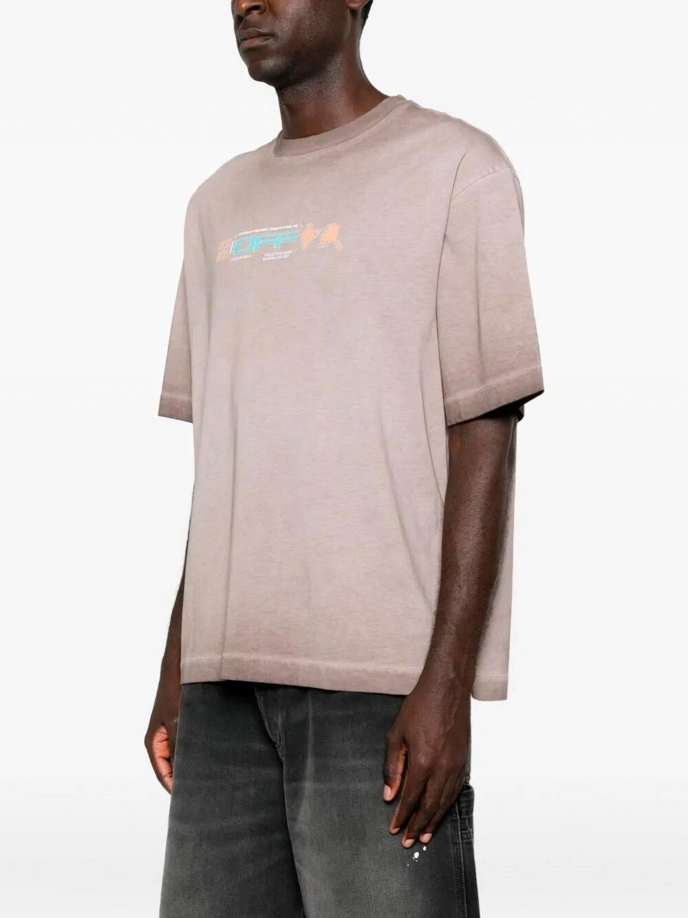 Off White Men `Archigeography 3 Arrow` `T-Shirt