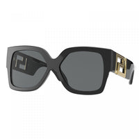Versace Versace Sunglasses PLASTIC BLACK W/ DARK GREY