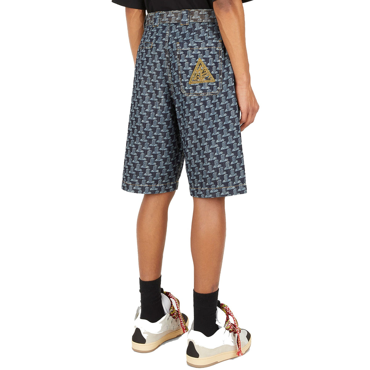 Lanvin Lanvin Column Monogram Shorts Men