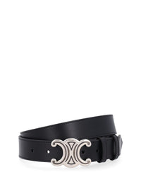 Celine Men "Helium" Leather Belt