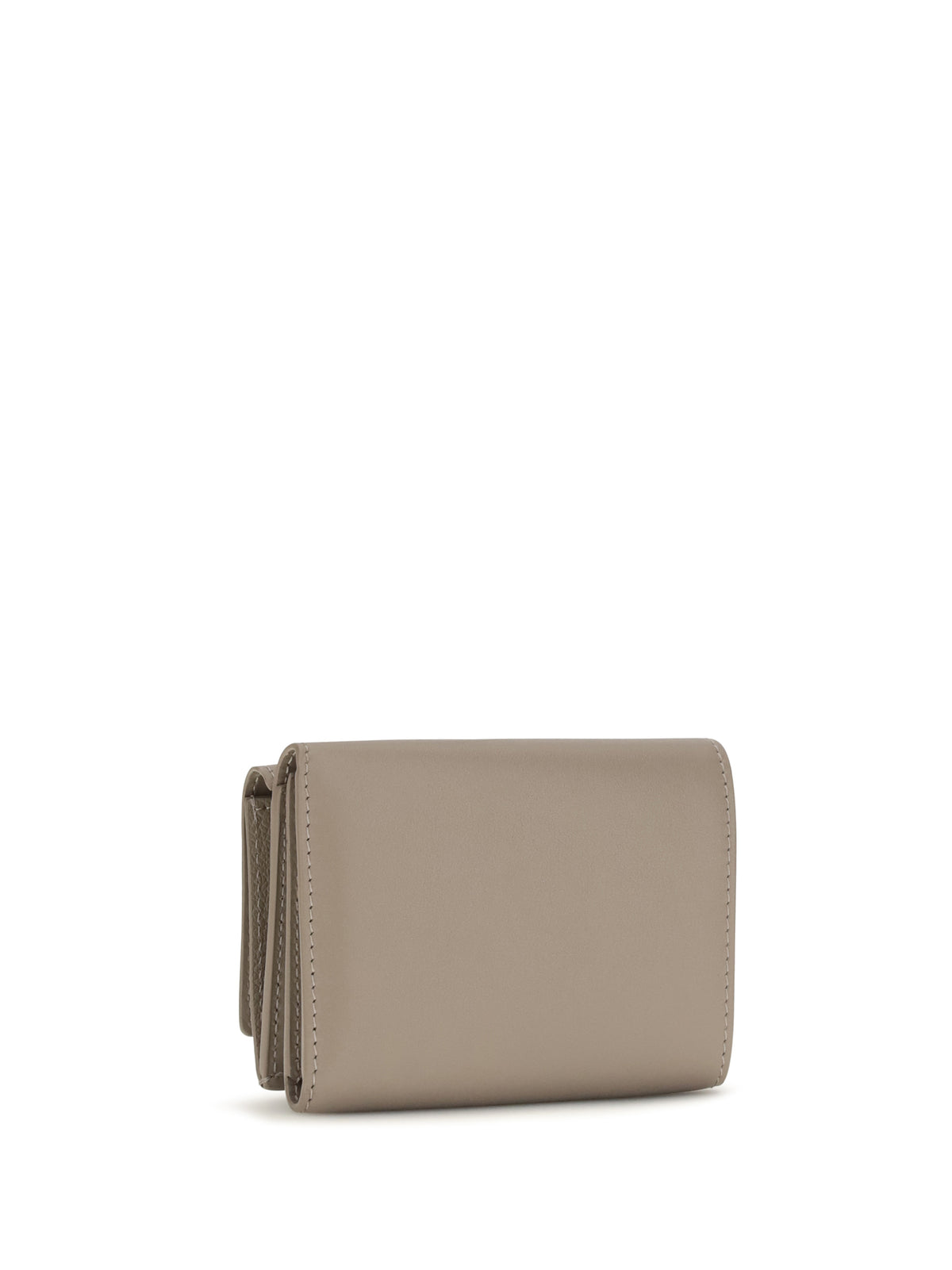 Fendi Women Ff Mini Trifold Leather Wallet