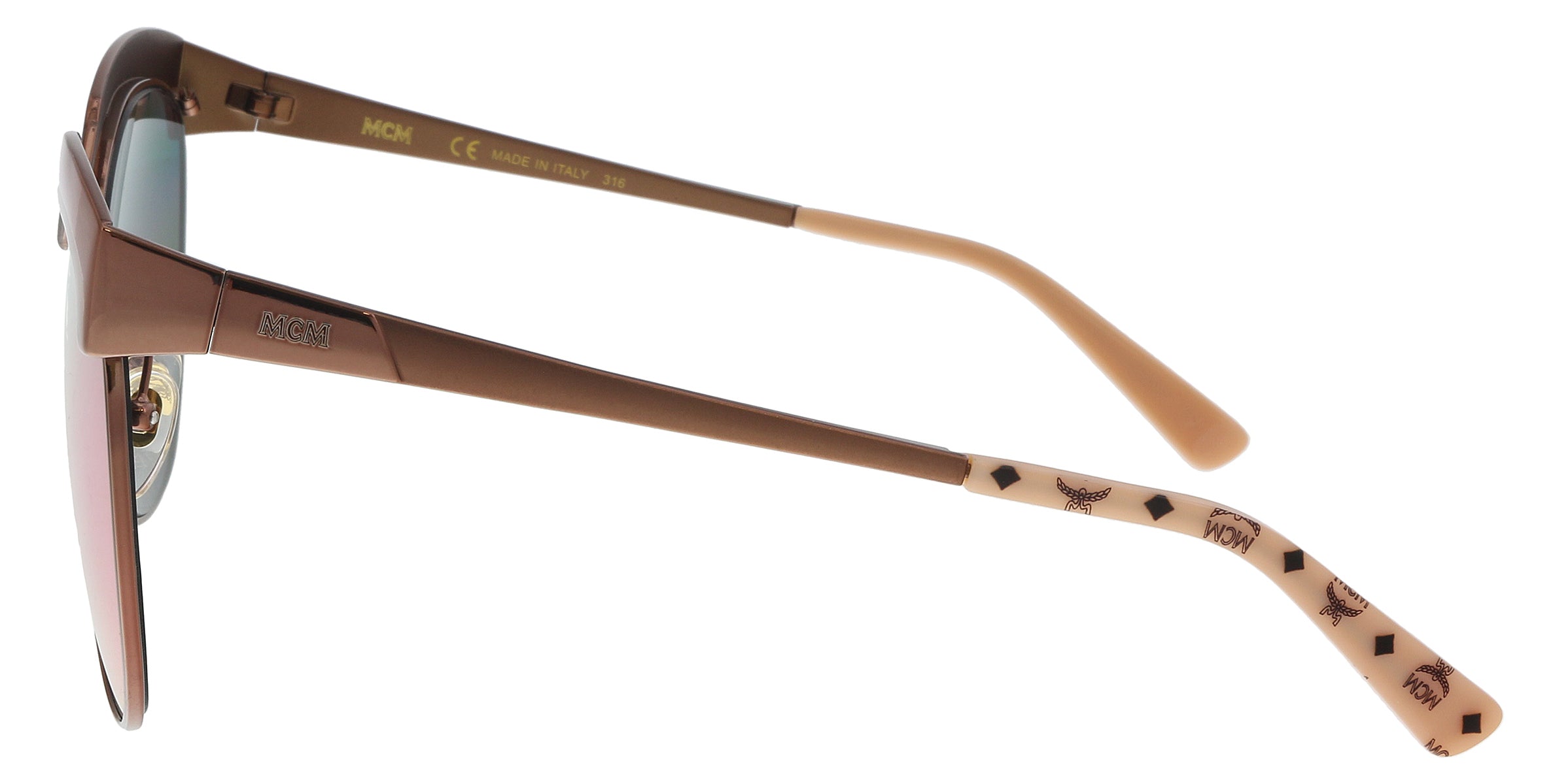 MCM Shiny Bronze Square MCM105S 700 Sunglasses