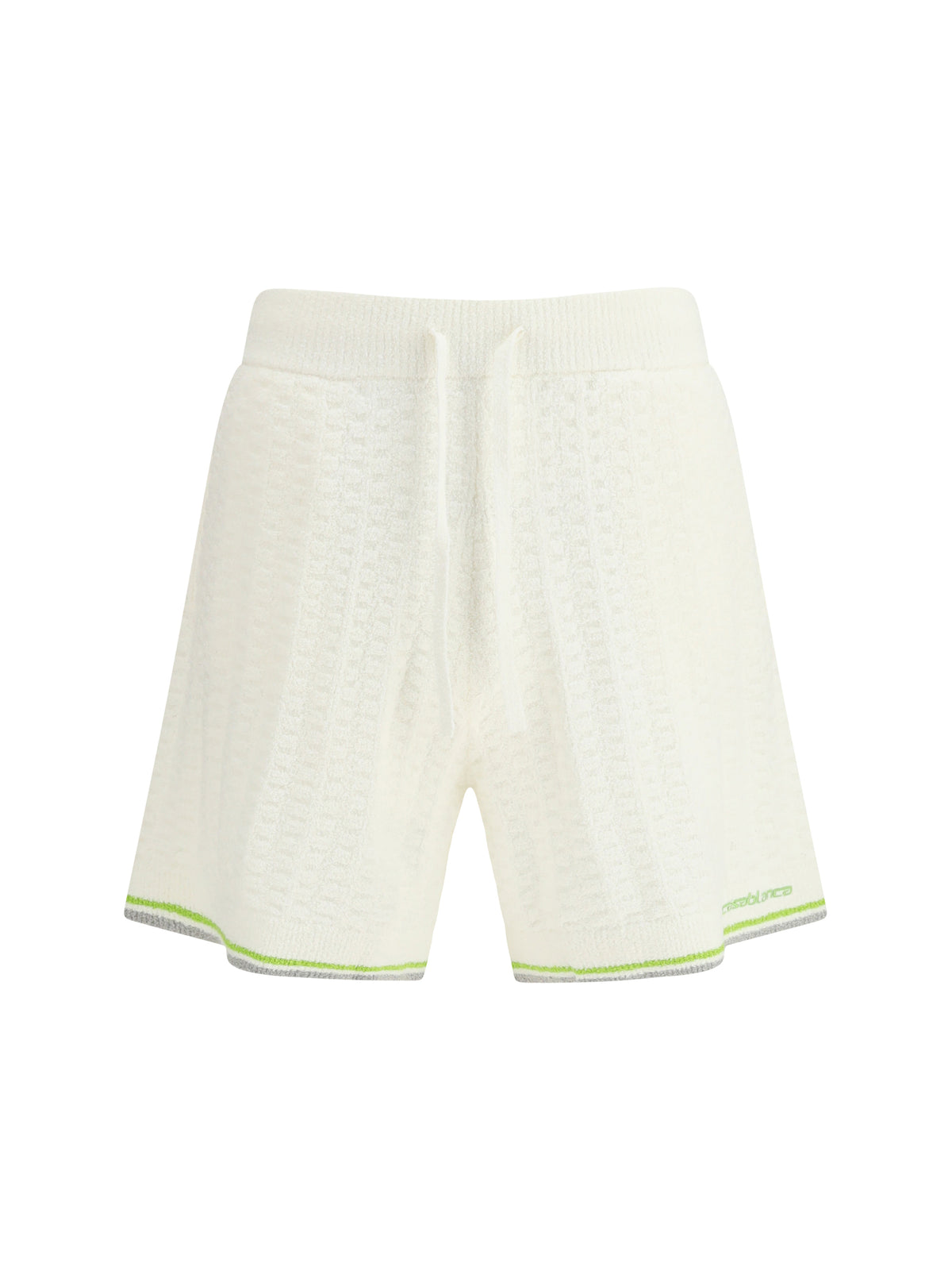 CASABLANCA Casablanca Men Tennis Bouclé Shorts