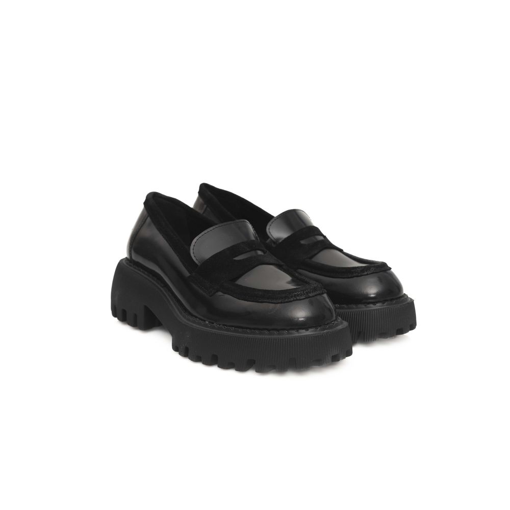 Cerruti 1881 Cerruti 1881 Black Calfskin Women's Loafer