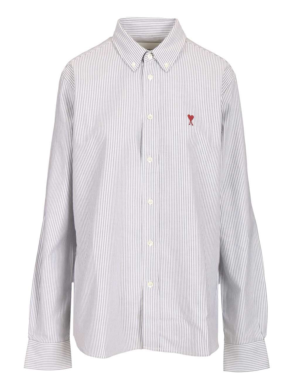 Ami Ami Women Striped Shirt