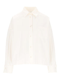 Weekend Max Mara Women Short Striped Cotton Shirt