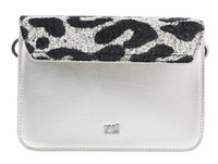 Class Roberto Cavalli Milano Rmx 0 Silver/Black Medium Shoulder Bag