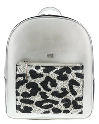 Roberto Cavalli GQLPAO G25 Silver/Black Milano Rmx 003 Backpack