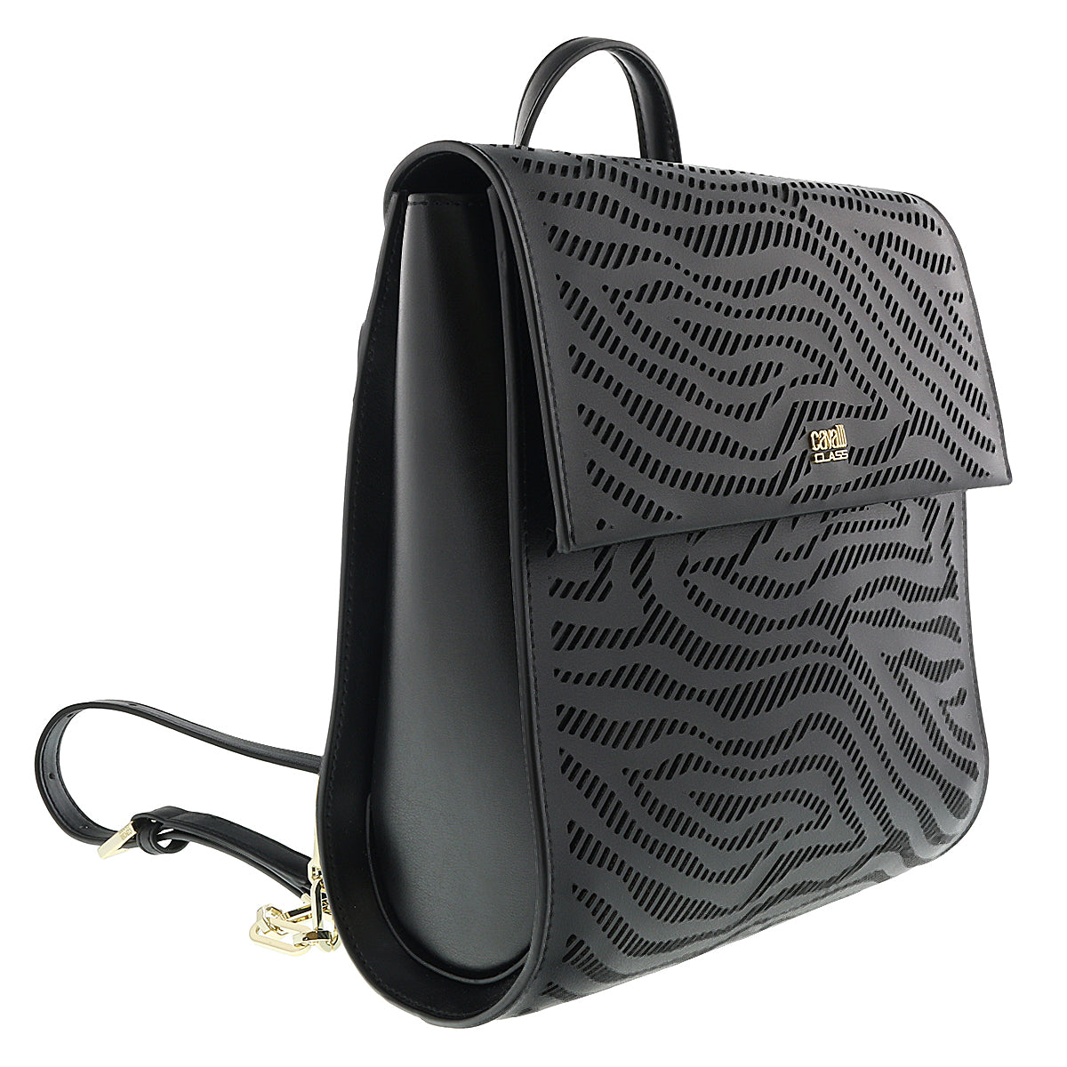 Roberto Cavalli Black Audrey 004 Backpack