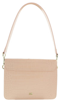 Roberto Cavalli Milano Rmx 00 Nude Large Shoulder Bag