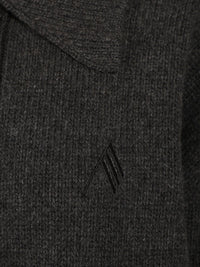 The Attico Women Cardigan With Embroidered Logo