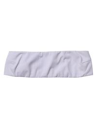 Dolce & Gabbana White Nylon Blend Bandeau Strapless Tube Women's Top