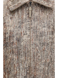 BRUNELLO CUCINELLI Brunello Cucinelli Women Perforated Zip Cardigan
