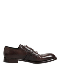 Dolce & Gabbana Dolce & Gabbana Brown Leather Monk Strap Formal Derby Men's Shoes