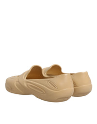 Dolce & Gabbana Dolce & Gabbana Beige Rubber Slides Low Top Sneakers Men's Shoes