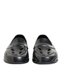 Dolce & Gabbana Dolce & Gabbana Black Rubber Slides Low Top Sneakers Men's Shoes