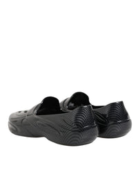 Dolce & Gabbana Dolce & Gabbana Black Rubber Slides Low Top Sneakers Men's Shoes