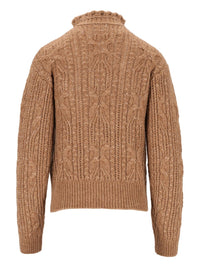 Moncler Grenoble Moncler Grenoble Women Open-Knit Alpaca Blend Sweater