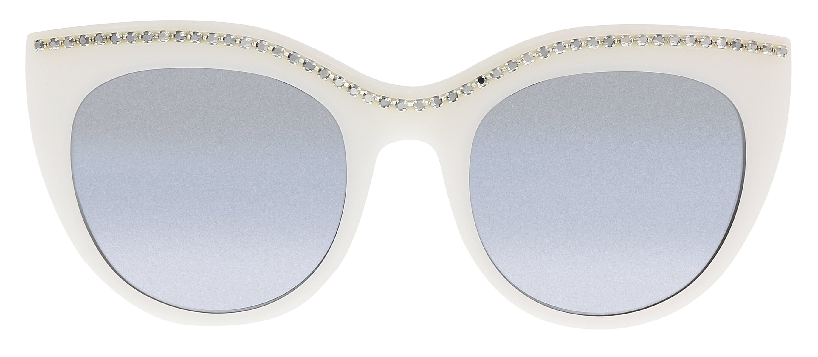 Juicy Couture White Cat Eye JU595/S 0VK6/GO Sunglasses