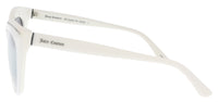 Juicy Couture White Cat Eye JU595/S 0VK6/GO Sunglasses