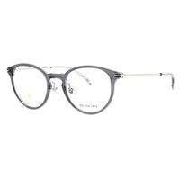 David Beckham Eyeglasses Round Full Rim, Grey Silver Frame and Clear Demo Lenses Lens DB1149/G09RQ00