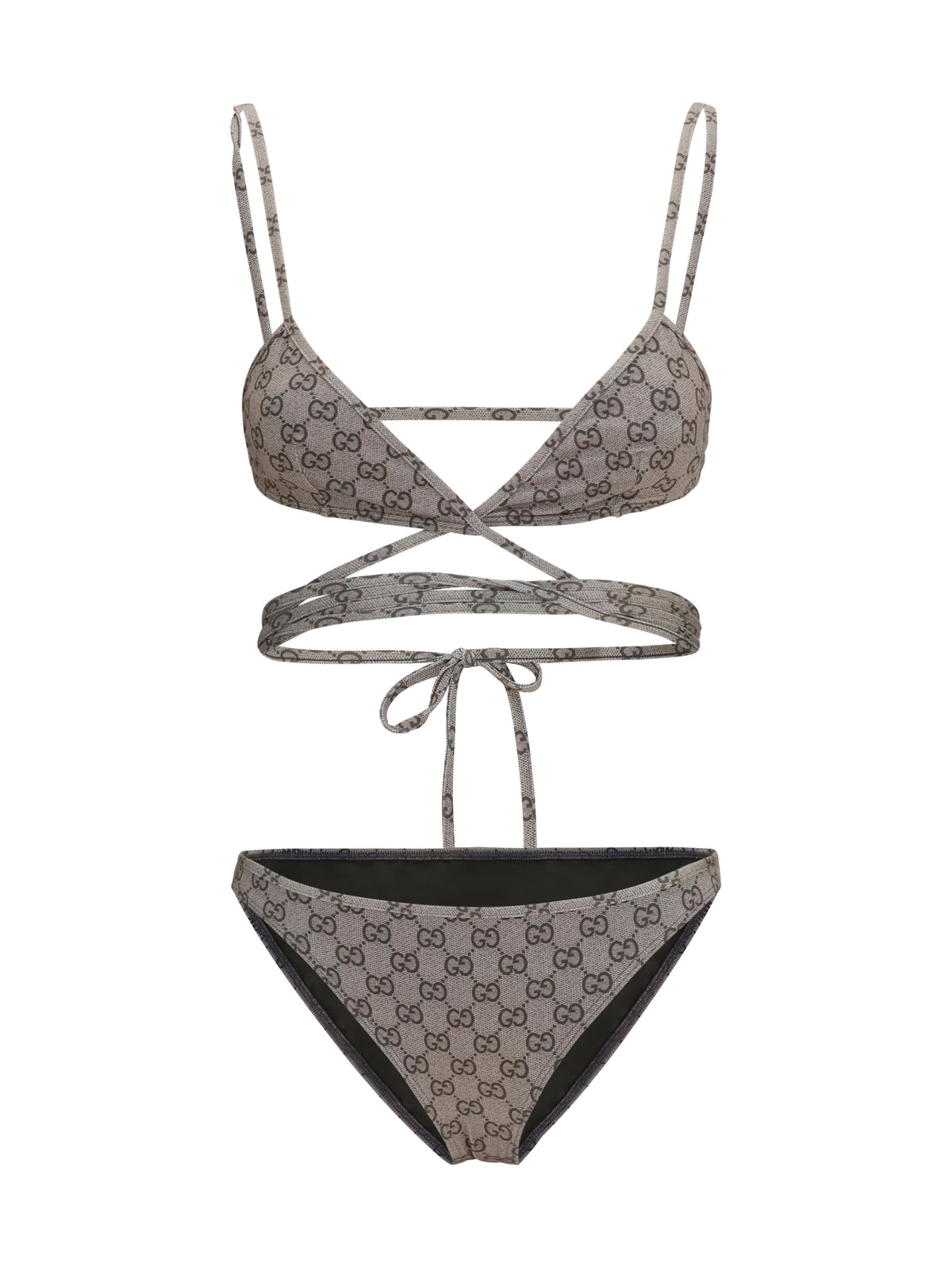 GUCCI Gucci Women Printed Stretch Jersey Bikini