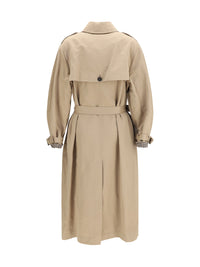 Brunello Cucinelli Women Belted Trench Coat