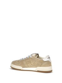 FENDI Fendi Men Match Suede Sneakers