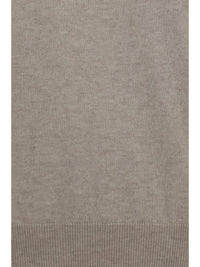 Brunello Cucinelli Women Cashmere Sweater With Monili Chain