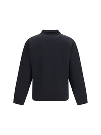 Valentino Men Half-Zip High-Neck Jersey Sweatshirt