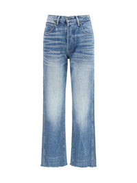 TOM FORD Tom Ford Women Washed Denim Cigarette Jeans